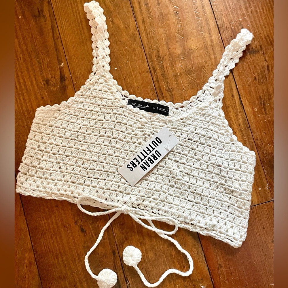 Crochet crop top